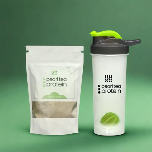 Wintermelon Milk Tea Protein Powder Combo - 120g + 24oz Logo Shaker